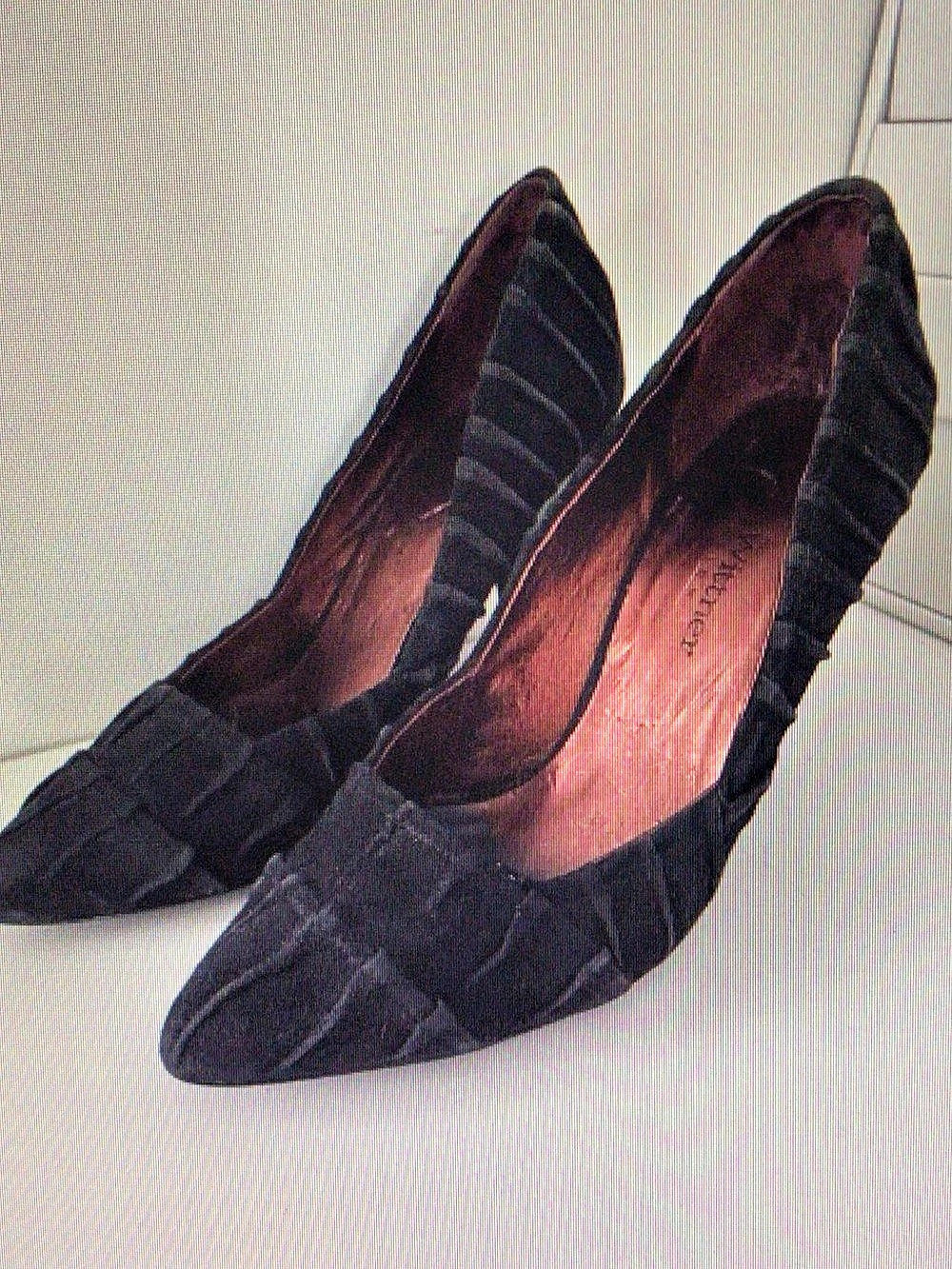 Matisse Black Pointed-Toe Heels